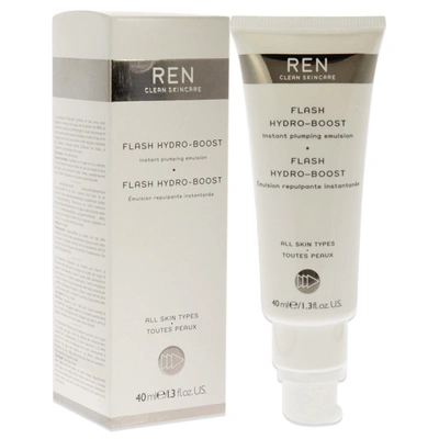 Shop Ren Flash Hydro-boost Instant Plumping Emulsion By  For Unisex - 1.3 oz Emulsion In Silver