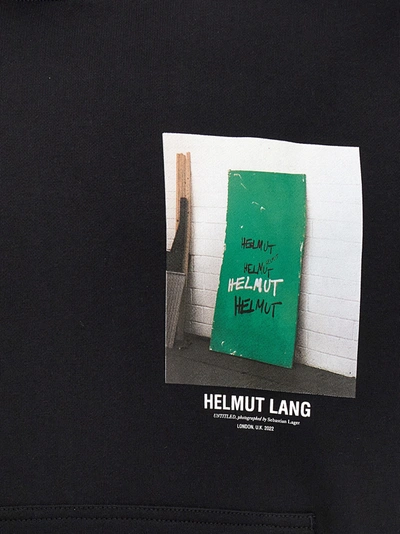 Shop Helmut Lang Photo 6 Sweatshirt Black