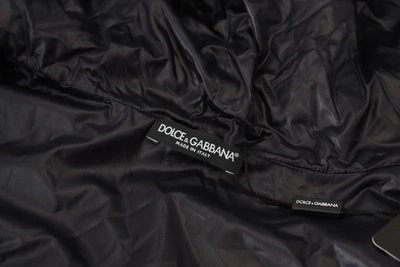 Shop Dolce & Gabbana Logo Whole Head Wrap One Size Cotton Men's Hat In Black