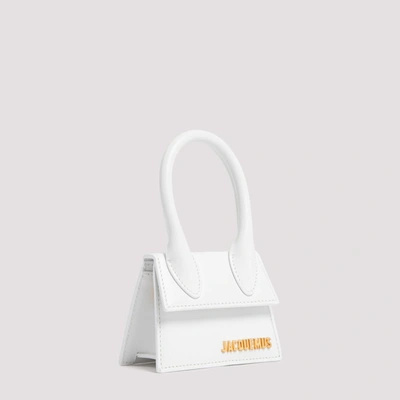 Shop Jacquemus Le Chiquito Shoulder Bag In White
