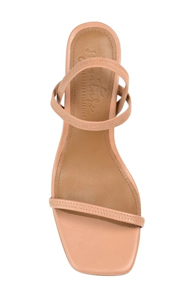 Shop Journee Signature Lenonn Sandal In Mocha