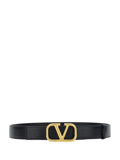Shop Valentino Garavani Belts E Braces In Nero