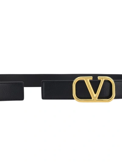 Shop Valentino Garavani Belts E Braces In Nero
