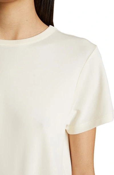 Shop Khaite Emmylou T-shirt In Cream