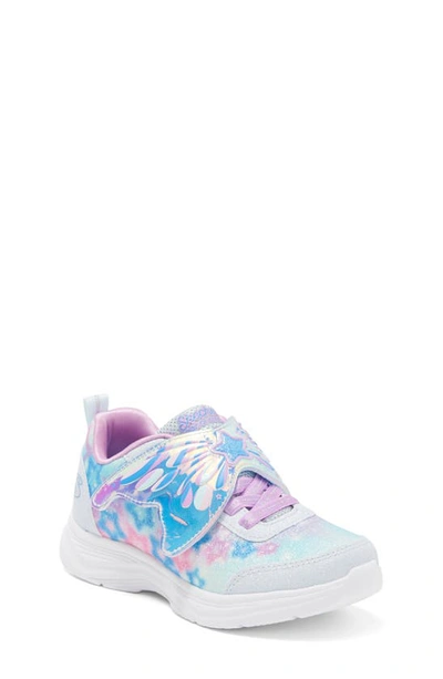 Skechers Kids' S Lights® Glimmer Kicks Magical Wings Sneaker In Light Blue/  Lavender | ModeSens