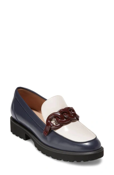 COLE HAAN GENEVA CHAIN LOAFER 