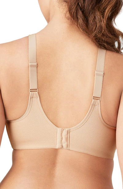 Wacoal Casual Beauty Wireless Seamless Bra In Toast