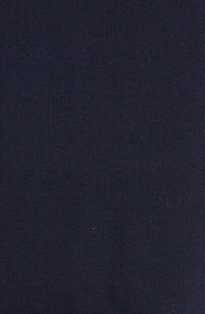 Thom Browne Navy Classic Loopback Stripe Zip-up Hoodie In Navy