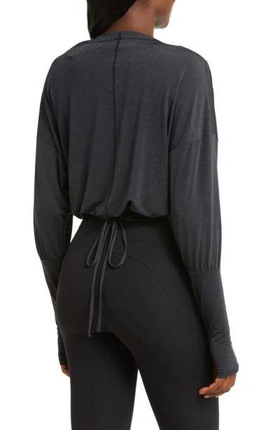 Shop Fp Movement Radiant Wrap Pullover In Black