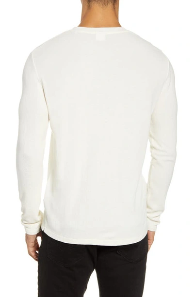 Shop Nn07 Clive 3323 Slim Fit Long Sleeve T-shirt In Egg White
