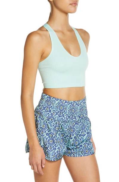 Shop Fp Movement Free Throw Crop Tank In Turquoise Mint