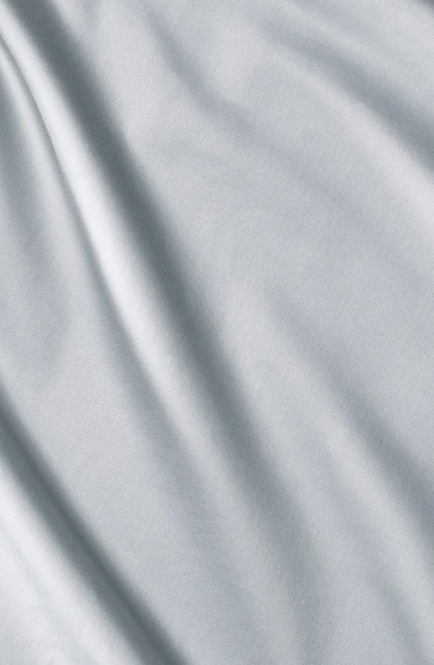 Boll & Branch Percale Hemmed 300 Thread Count Duvet Cover & Shams Set In Shore