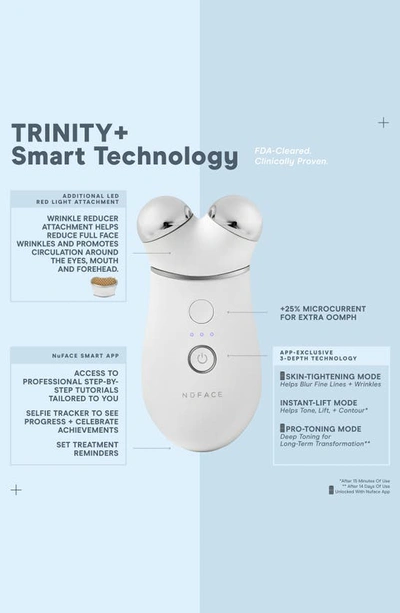 Nuface Trinity+ And Wrinkle Reducer Attachment 1.69 oz / 50 ml