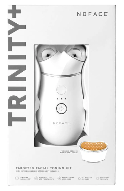 Shop Nuface Trinity+ Smart Advanced Facial Toning Device & Wrinkle Reducer Attachment