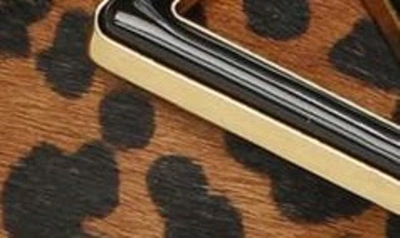 Franco Sarto Racer 5 Womens Calf Hair Animal Print Slingback Heels In Whiskey