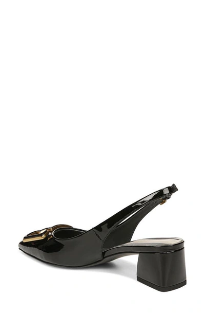 Franco Sarto Racer Slingback Pointed Toe Pump In Black