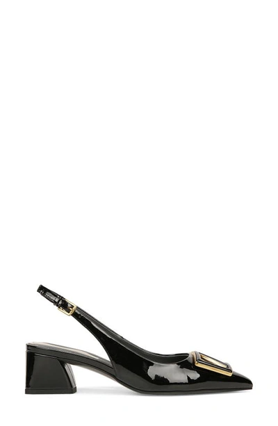 Franco Sarto Racer Slingback Pointed Toe Pump In Black