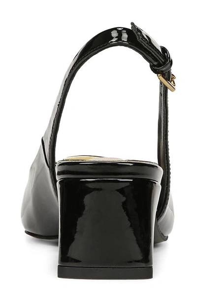 Franco Sarto Racer Slingback Pointed Toe Pump In Black