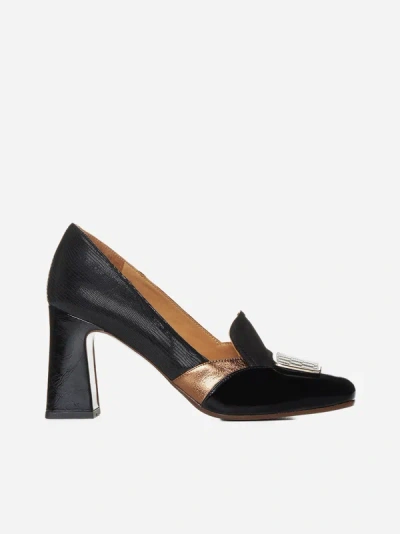 Shop Chie Mihara Ohico Leather Pumps In Black
