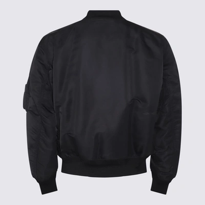 Shop Burberry Black Equestrian Jacket