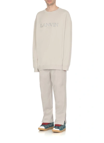 Shop Lanvin Sweaters Grey