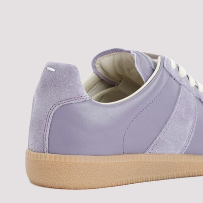 Shop Maison Margiela Replica Sneakers Shoes In Pink &amp; Purple