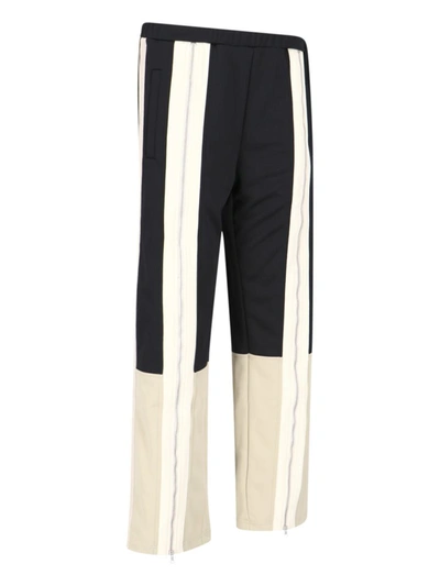 Shop Palm Angels Trousers In Multicolour