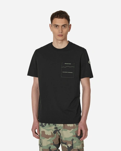 Shop Moncler Genius Frgmt Pocket Logo T-shirt In Black