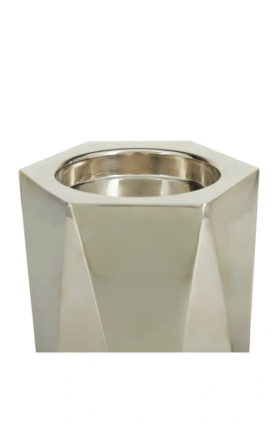 Shop Vivian Lune Home Silvertone Stainless Steel Glam Candle Holder