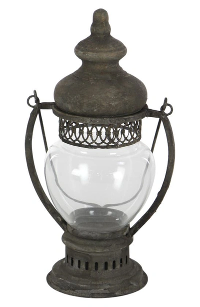 Shop Sonoma Sage Home Brown Metal Candle Lantern