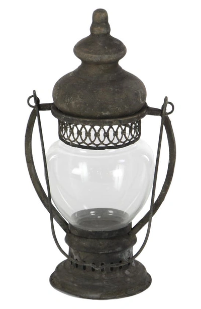 Shop Sonoma Sage Home Brown Metal Candle Lantern