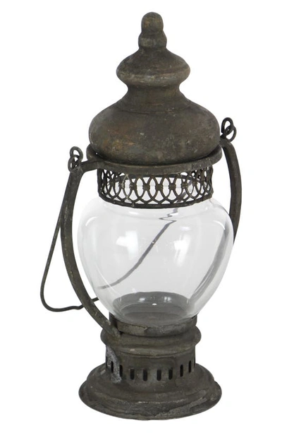 Shop Sonoma Sage Home Brown Metal Candle Lantern