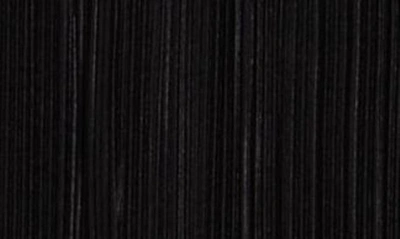 Renee C Solid Plissé Midi Skirt In Black