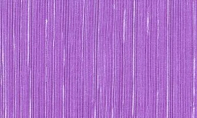 Renee C Solid Plissé Midi Skirt In Neon Lavendar