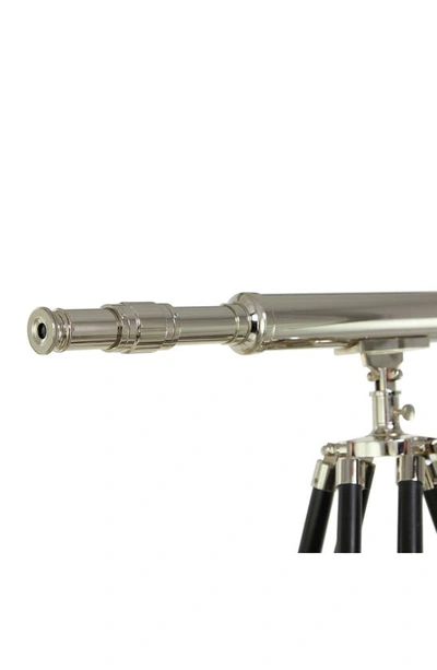 Shop Ginger Birch Studio Silvertone Metal Telescope