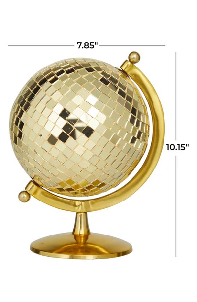 Shop Vivian Lune Home Gold Stainless Steel Disco Ball Style Globe