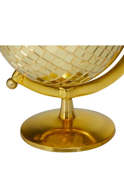 Shop Vivian Lune Home Gold Stainless Steel Disco Ball Style Globe
