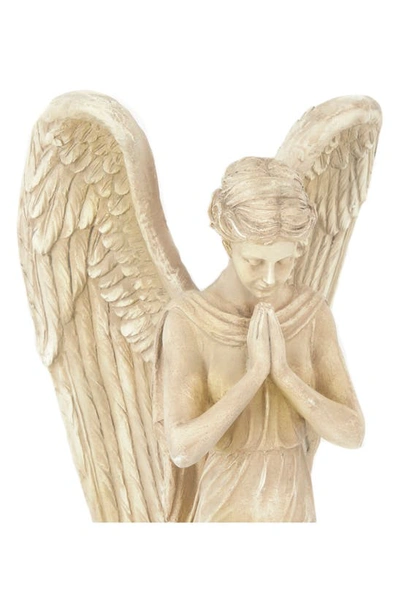 Shop Sonoma Sage Home Cream Magnesium Oxide Indoor & Outdoor Angel Biblical Garden Sculpture