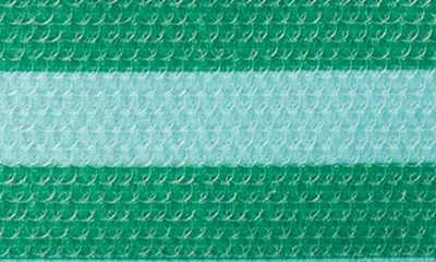 Kate Spade Sam Icon Seaside Mini Stripe Sequin Tote Bag In Fresh Greens Multi