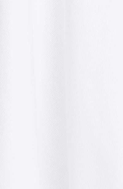 Shop Alaïa Halter Neck Cutout Cotton Dress In Blanc