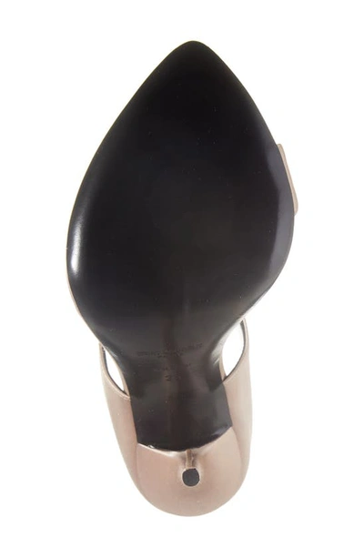 Saint Laurent Dive Pointed Toe Sandal In Beige