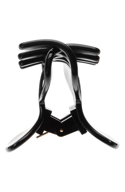 Shop France Luxe Throne Jaw Clip In Black