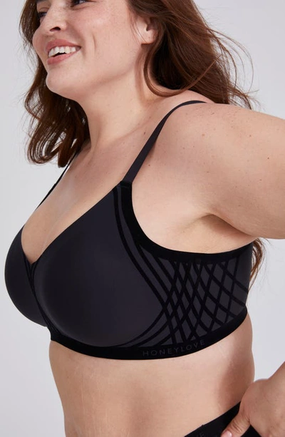 Honeylove Silhouette Bra In Vamp
