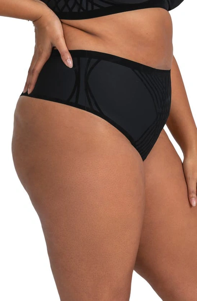 Shop Honeylove Silhouette Shaping Thong In Vamp