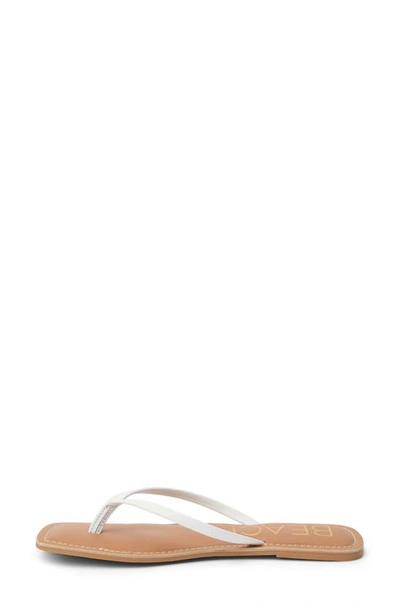 Shop Beach By Matisse Bungalow Flip Flop In White
