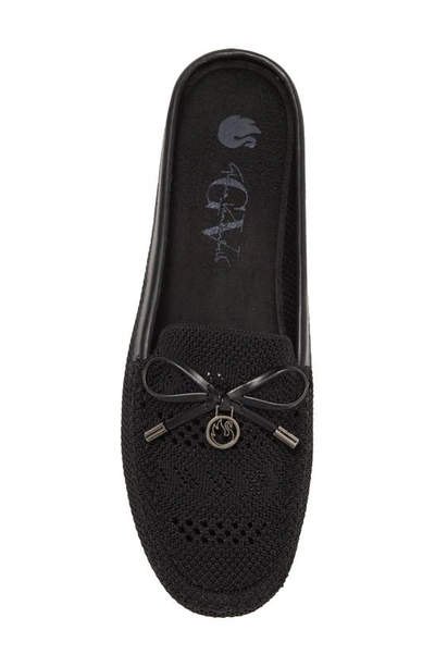 Shop Gloria Vanderbilt Rosilyn Knit Mule In Black