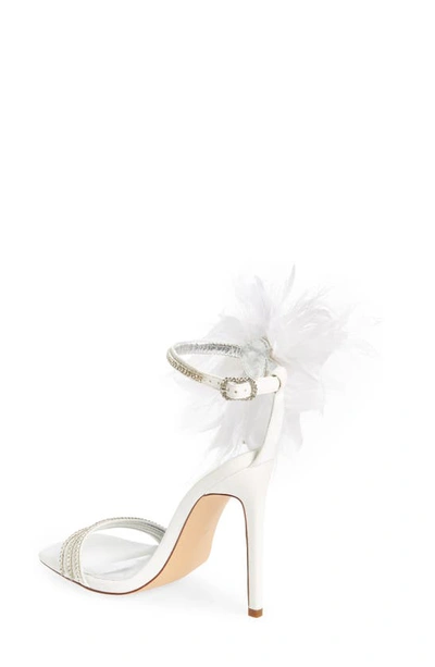Shop Azalea Wang Licorice Ankle Strap Sandal In White