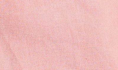 Bed Threads Long Sleeve Linen Button-up Shirt In Pink