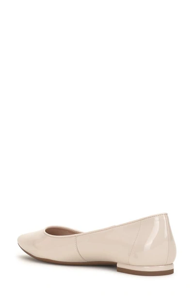 Shop Jessica Simpson Cazzedy Pointed Toe Flat In Chalk