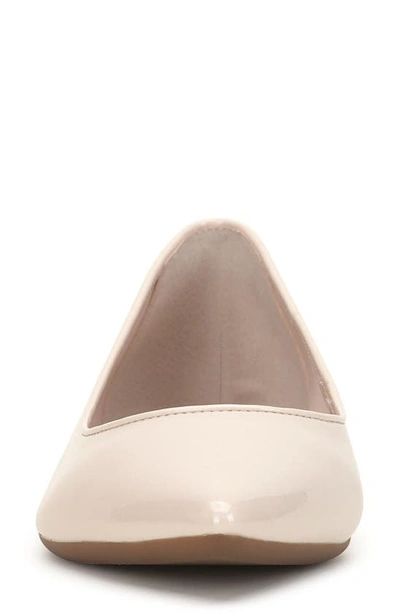 Shop Jessica Simpson Cazzedy Pointed Toe Flat In Chalk